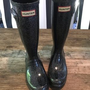 Hunter Rain Boots - sparkles